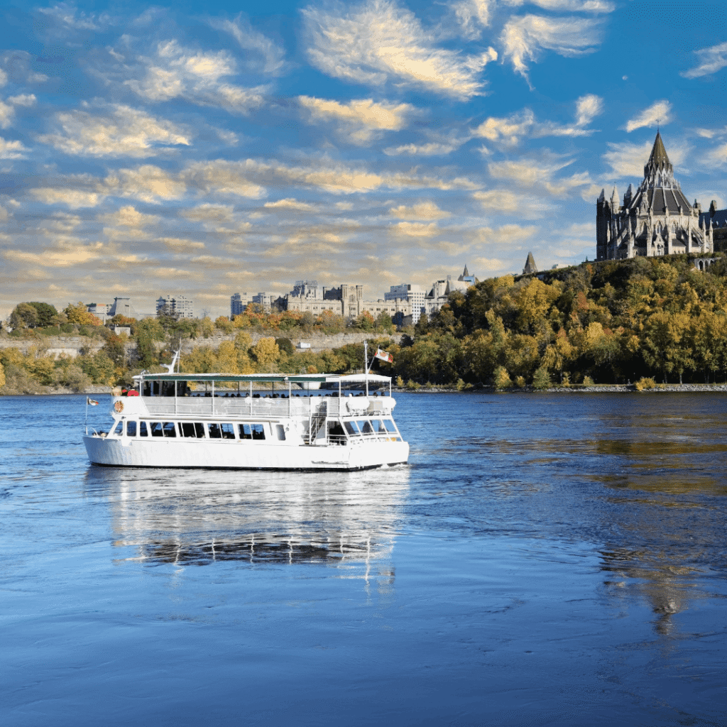 Paula D on the Ottawa River