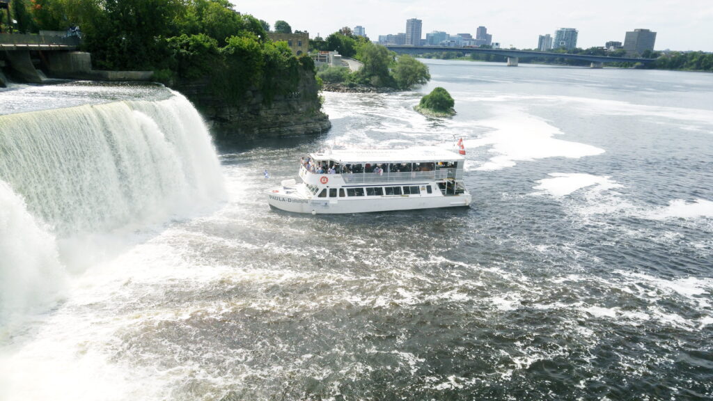 Ottawa falls Ottawa Boat