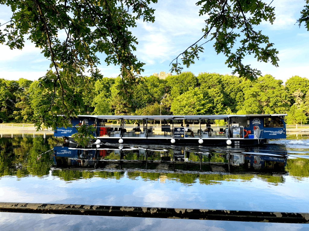 QED on the rideau canal