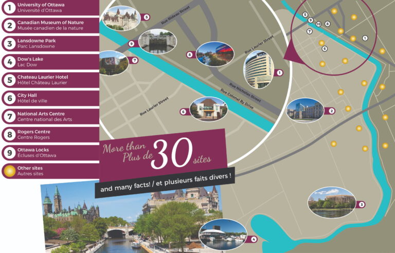 rideau canal map